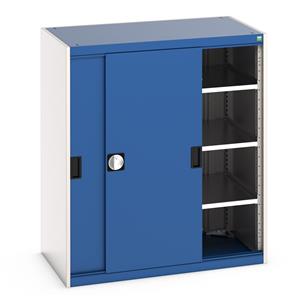 Bott Cubio Cupboard with Sliding Doors 1200H x1050Wx650mmD Bott Cubio Sliding Solid Door Cupboards with shelves and drawers 1600mm high option available 28/40021139.11 Bott Cubio Cupboard with Sliding Doors 1200H x1050Wx650mmD.jpg